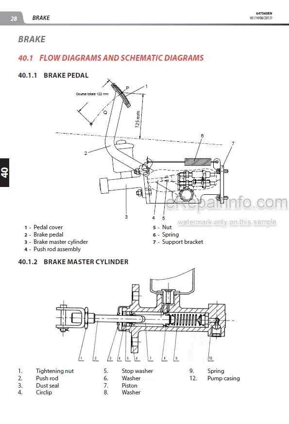 Photo 6 - Manitou ME315C 24V S3 US Repair Manual Forklift