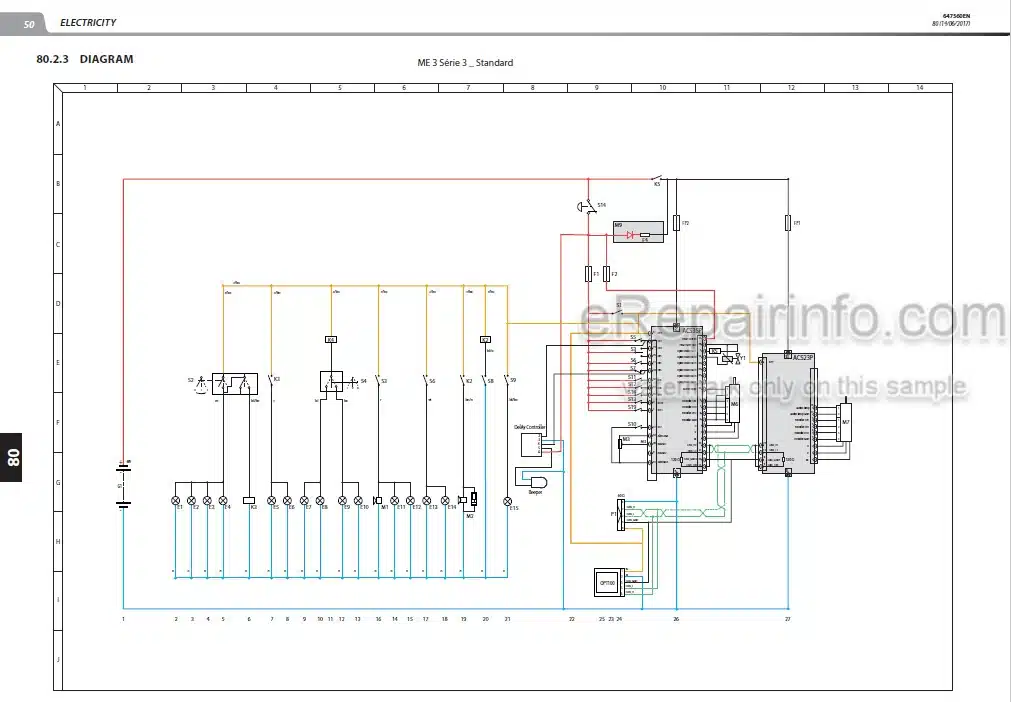 Photo 5 - Manitou ME315C 24V S3 US Repair Manual Forklift