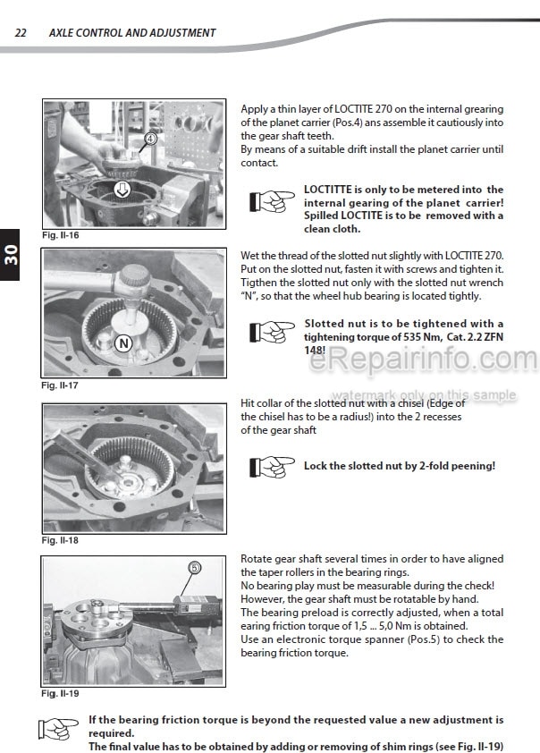 Photo 7 - Manitou MHT780 MHT860 MHT950 MHT-X780 MHT-X860 MHT-X950 Repair Manual Telescopic Handler