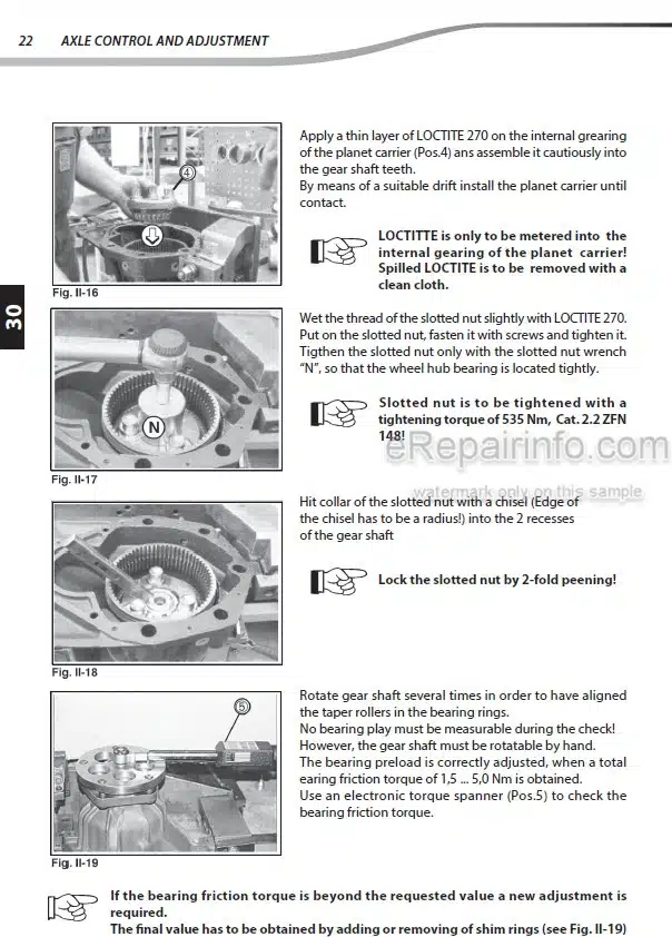 Photo 3 - Manitou ME315 ME316 ME318 ME320 Serie 2 Repair Manual Forklift