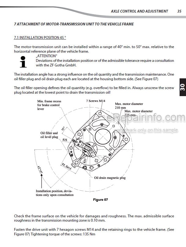 Photo 3 - Manitou ME315 ME316 ME318 ME320 Serie 2 Repair Manual Forklift