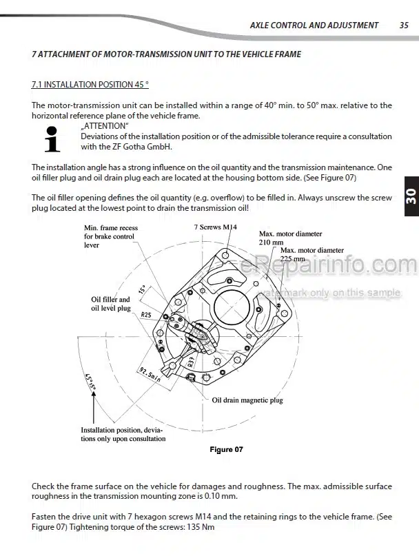 Photo 3 - Manitou ME315 ME316 ME318 ME320 Serie 2 Repair Manual Forklift