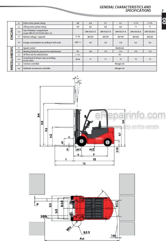 Photo 4 - Manitou ME418 ME420 ME425 ME425C ME430 Serie 2 Repair Manual Forklift