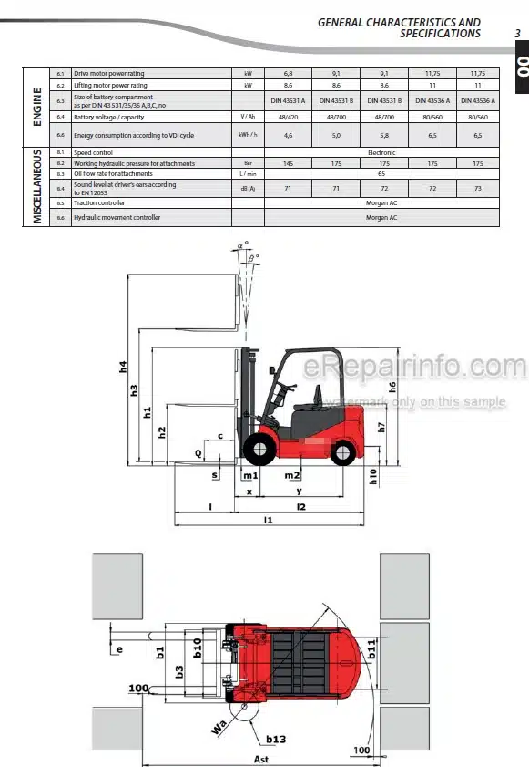 Photo 4 - Manitou ME418 ME420 ME425 ME425C ME430 Serie 2 Repair Manual Forklift