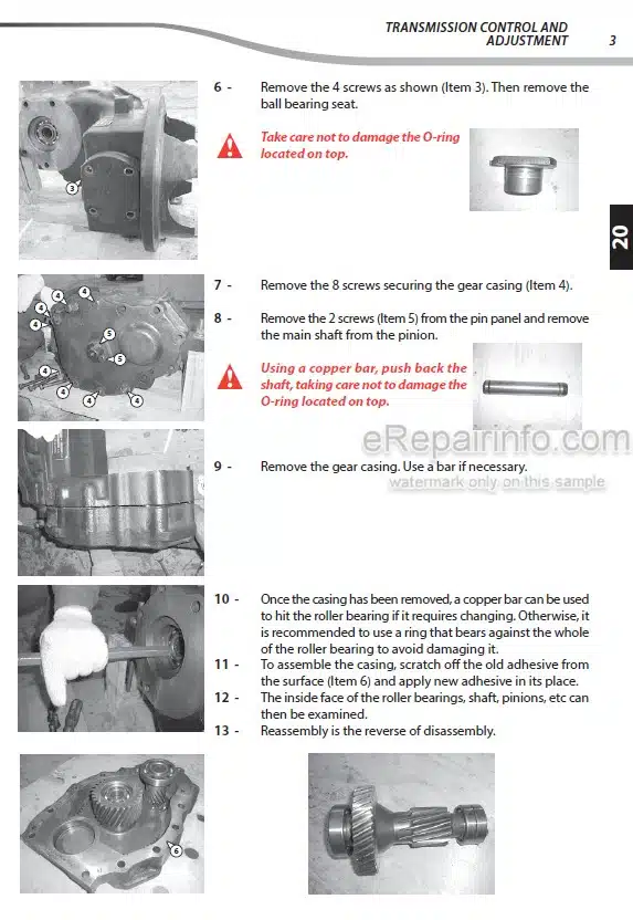 Photo 2 - Manitou ME418 ME420 ME425 ME425C ME430 Serie 2 Repair Manual Forklift