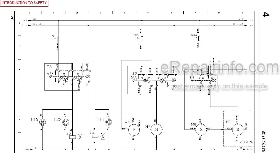 Photo 5 - Manitou MHT10120 M Series E3 Operators Manual Telescopic Handler