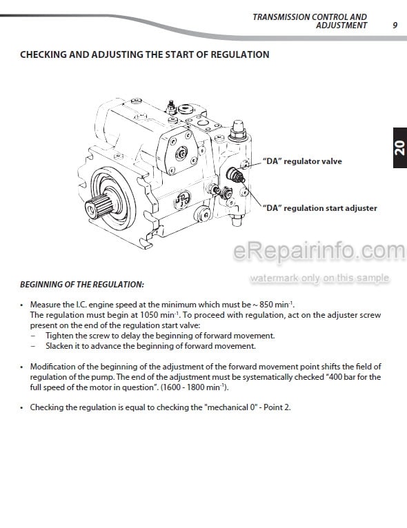Photo 3 - Manitou MHT10120 MHT7140 MHT990 MHT10160 MHT10180 MHT10210 MHT10225 Repair Manual Telescopic Handler