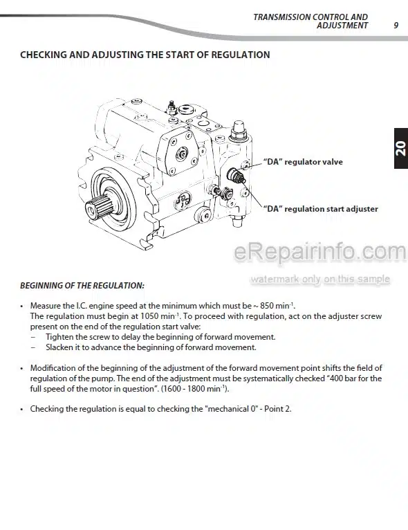 Photo 3 - Manitou MHT10120 MHT7140 MHT990 MHT10160 MHT10180 MHT10210 MHT10225 Repair Manual Telescopic Handler