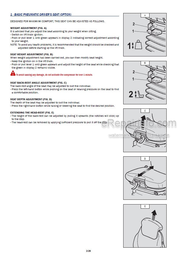 Photo 3 - Manitou MHT7140 MHT10180L MHT10225L E3 Operators Manual Telescopic Handler