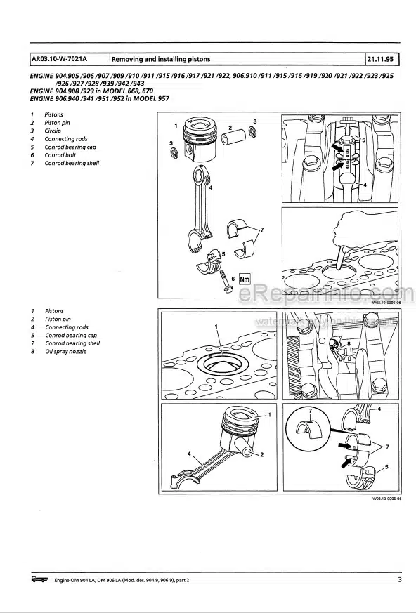 Photo 3 - Manitou MHT7140 MHT990 MHT990MHO MHT10120L MHT10160L Comfort Line Repair Manual Telescopic Handler