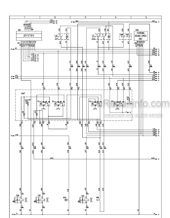 Photo 6 - Manitou MHT780 MHT860 MHT950 MHT-X780 MHT-X860 MHT-X950 Repair Manual Telescopic Handler