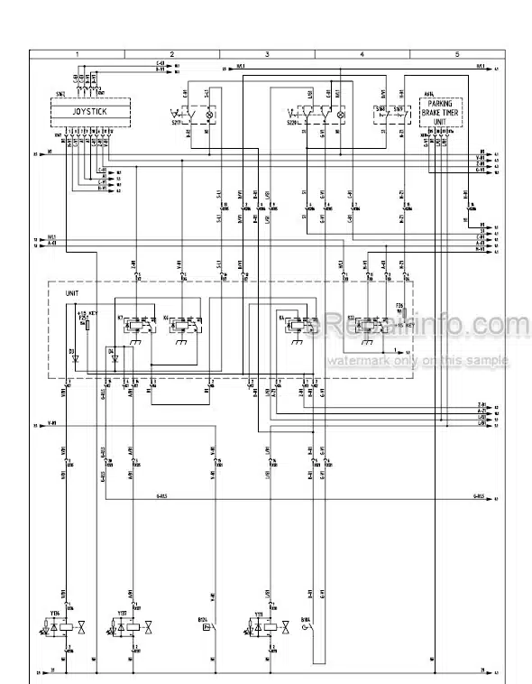 Photo 6 - Manitou MHT780 MHT860 MHT950 MHT-X780 MHT-X860 MHT-X950 Repair Manual Telescopic Handler