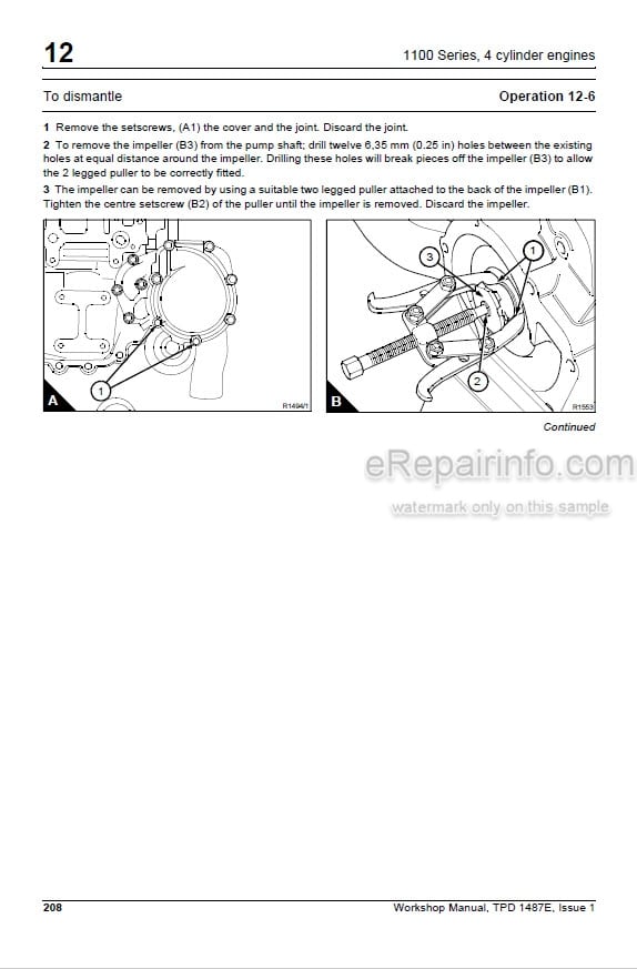 Photo 3 - Manitou MHT860L Serie M-E2 Repair Manual Telescopic Handler