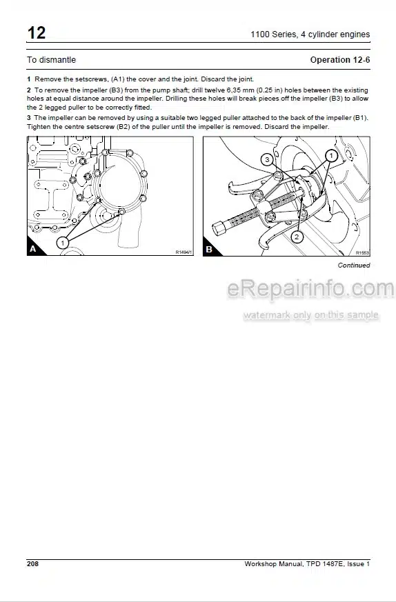 Photo 3 - Manitou MHT860L Serie M-E2 Repair Manual Telescopic Handler