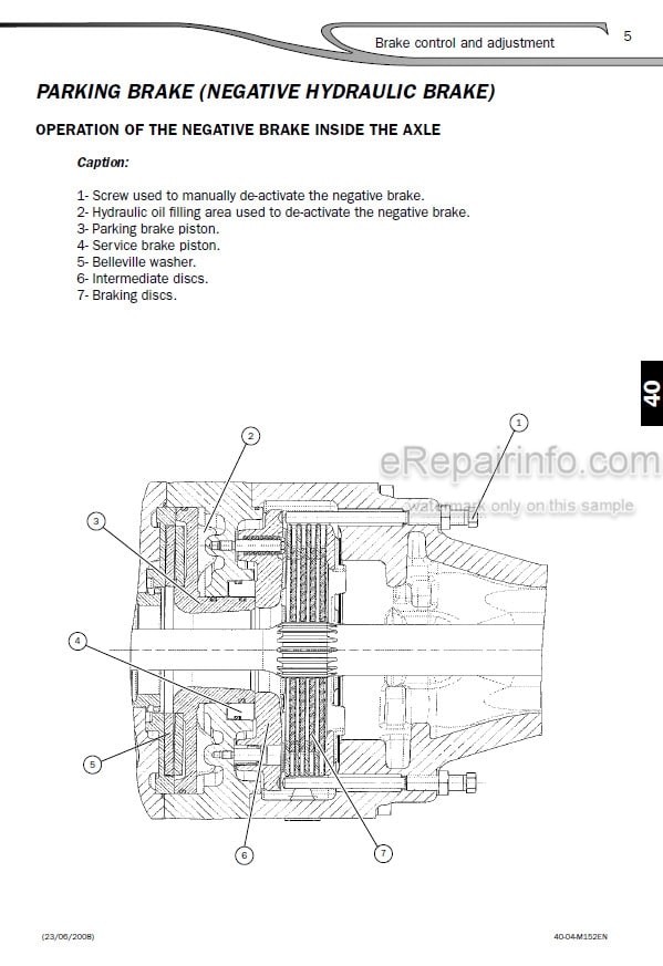 Photo 3 - Manitou ML635T MLT845 MT940L MLT940L-120LSU MT1235S MT1235ST MT1435SL MLT845H MT1235H MT1435H Repair Manual Telescopic Handler