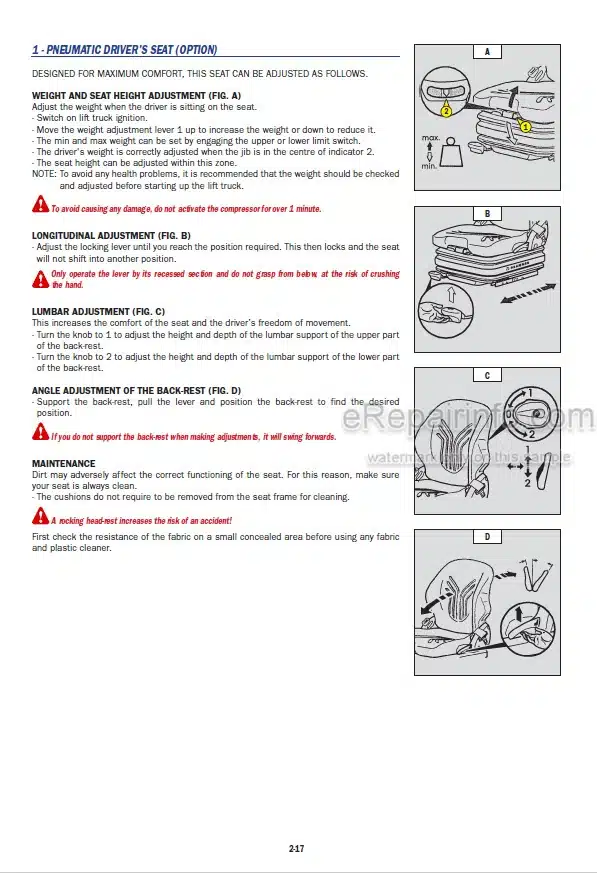 Photo 3 - Manitou MLT625-75H S1 E3 Operators Manual Telescopic Handler