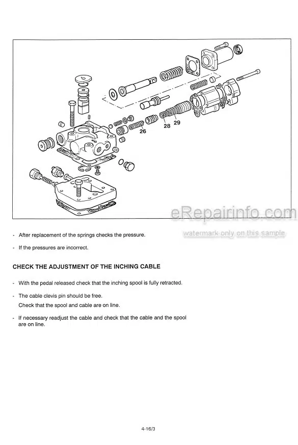 Photo 4 - Manitou MLT523 MLT526 MLT626 MLT725 S2 S Turbo Ultra Repair Manual Telescopic Handler