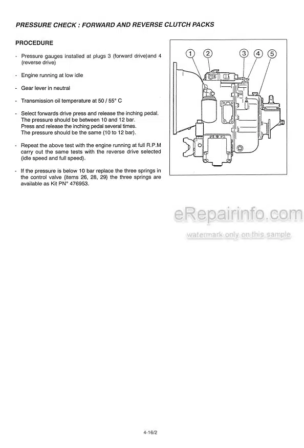 Photo 3 - Manitou MLT523 MLT526 MLT626 MLT725 S2 S Turbo Ultra Repair Manual Telescopic Handler