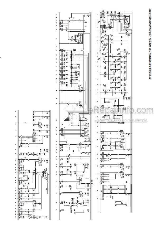 Photo 6 - Manitou MT732 MT932 MLT630 MLT630-120 MLT634 MLT634-120 MLT731 Repair Manual Telescopic Handler