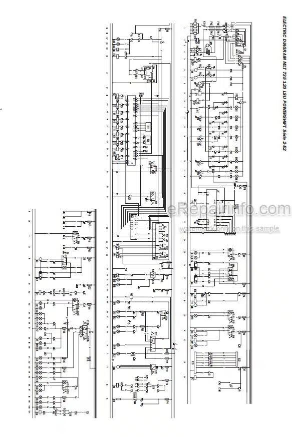 Photo 6 - Manitou MT732 MT932 MLT630 MLT630-120 MLT634 MLT634-120 MLT731 Repair Manual Telescopic Handler