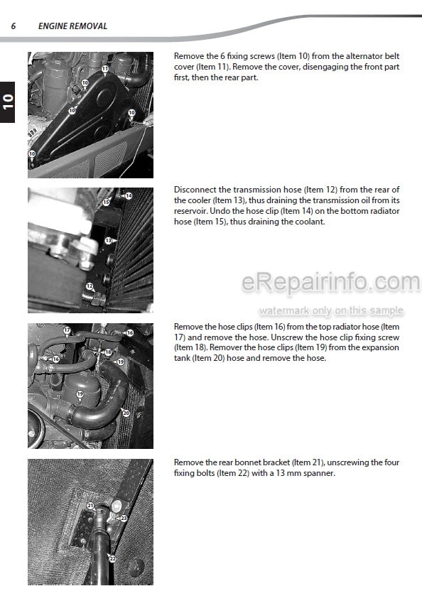 Photo 14 - Manitou MLT634-120LSU MLT735-100LSU MLT735-120LSU Repair Manual Telescopic Handler