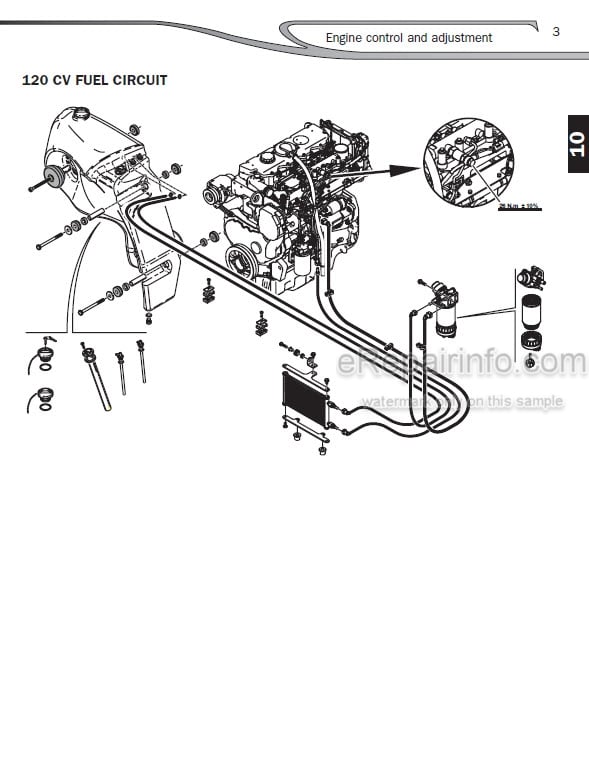 Photo 3 - Manitou MLT634T MLT634-120LSU MLT731T MLT735-120LSU MLT741T MLT741-120LSU MLT741H MLT1035LT MT732 MT932 MT1030S Repair Manual Telescopic Handler
