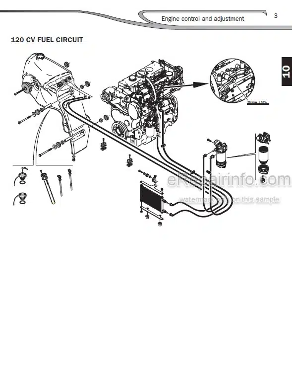 Photo 3 - Manitou MLT634T MLT634-120LSU MLT731T MLT735-120LSU MLT741T MLT741-120LSU MLT741H MLT1035LT MT732 MT932 MT1030S Repair Manual Telescopic Handler