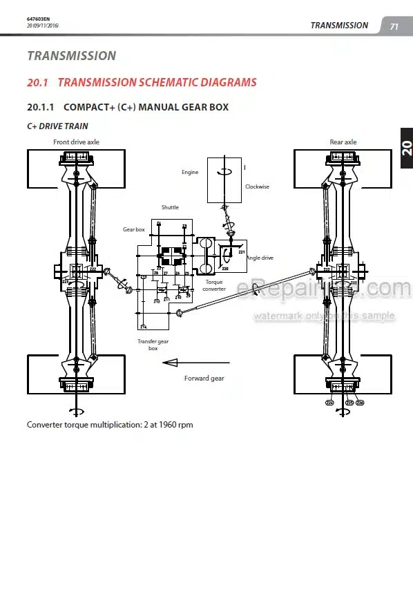 Photo 3 - Manitou MLT635-130PS MLT733-105D MLT737-130PS Repair Manual Telescopic Handler