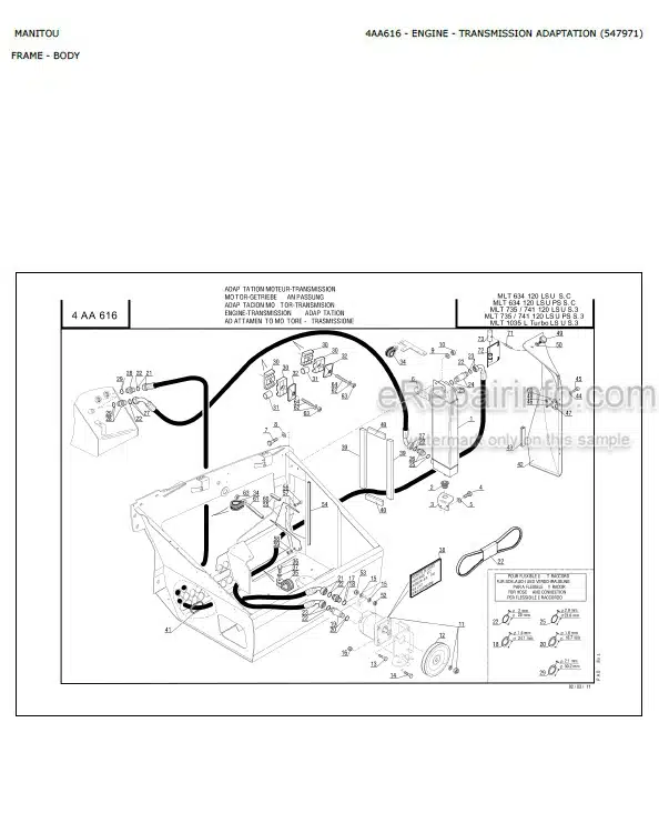 Photo 6 - Manitou Clark-Hurth Type 172 177 272 277 279 Repair Manual Axle