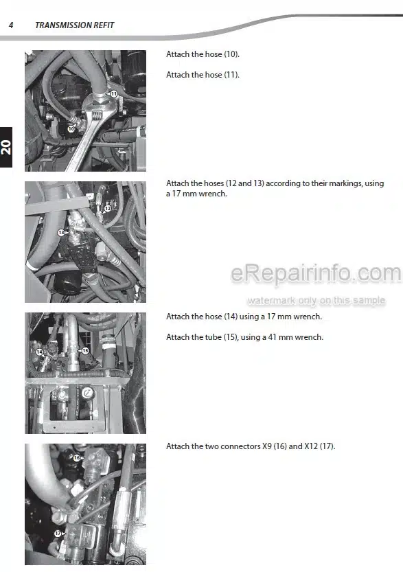 Photo 1 - Manitou MLT741-120H MLT940-120H Series 3-E3 Repair Manual Telescopic Handler