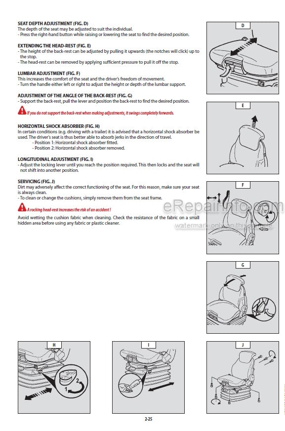 Photo 3 - Manitou MLT840-115PS MLT840-137PS Operators Manual Telescopic Handler