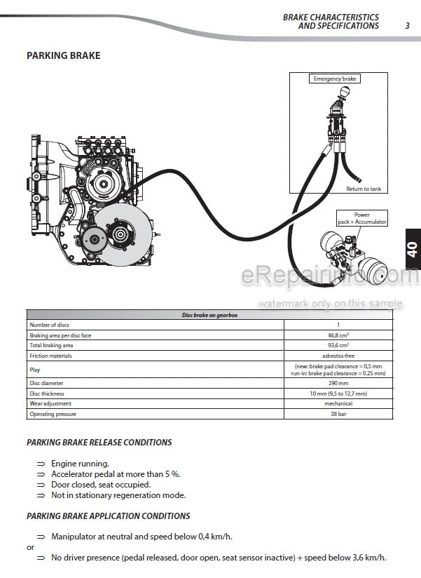 Photo 3 - Manitou MLT840-115 MLT840-137 MLT1040L-137 ST4 S1 Repair Manual Telescopic Handler