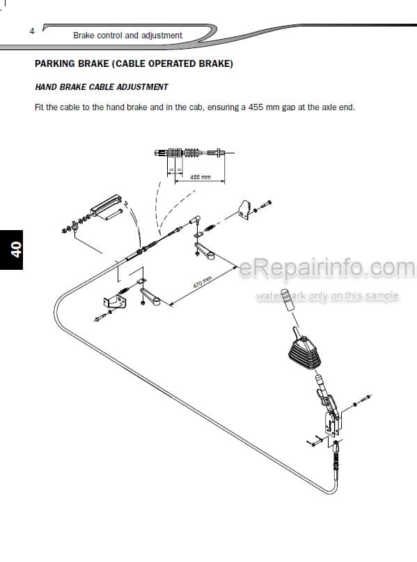 Photo 4 - Manitou MLT845-120LSU MT1235S MT1435S MLT845H MT1435HSL Repair Manual Telescopic Handler