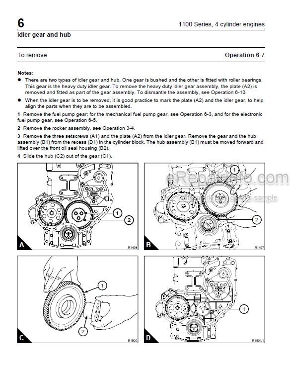 Photo 3 - Manitou MLT845-120LSU MLT940L-120LSU ML635 MT940L MT1235S MT1240L MT1335SL MT1340SL MT1740SL MT1340SL MT1740SL Repair Manual Telescopic Handler