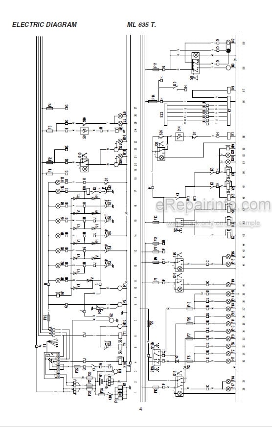 Photo 6 - Manitou MLT845-120LSU MLT940L-120LSU ML635 MT940L MT1235S MT1240L MT1335SL MT1340SL MT1740SL MT1340SL MT1740SL Repair Manual Telescopic Handler
