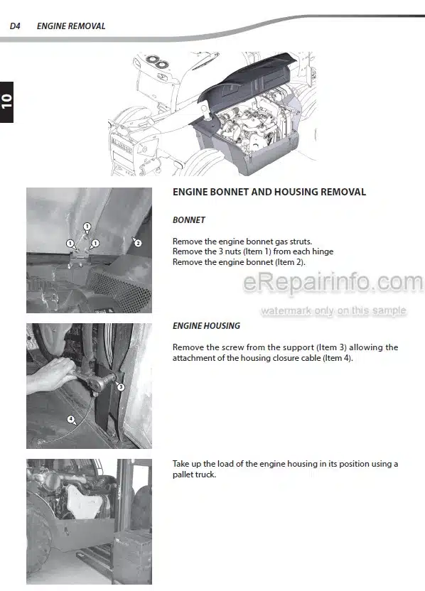 Photo 6 - Manitou MLT960H-140 ST3B MLTX940H-140 ST3A Repair Manual Telescopic Handler