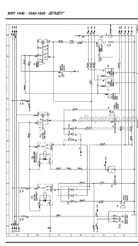 Photo 4 - Manitou MRT1440 MRT1640 MRT1840 Repair Manual Telescopic Handler