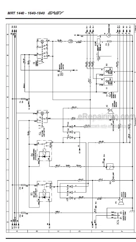 Photo 4 - Manitou MRT1440 MRT1640 MRT1840 Repair Manual Telescopic Handler