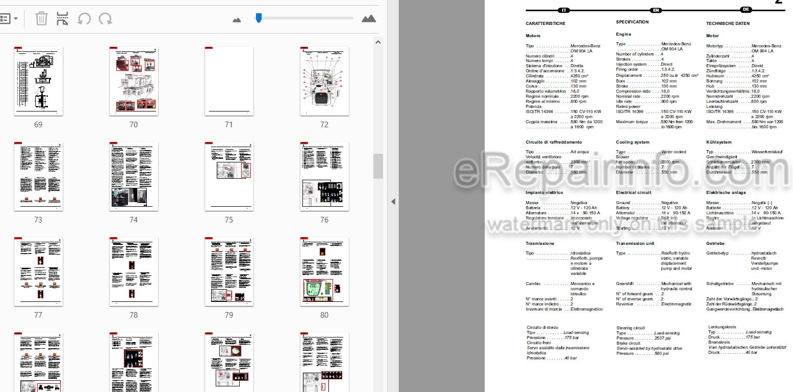 Photo 3 - Manitou MRT2150 E3 Privilege Operators Manual Telescopic Handler