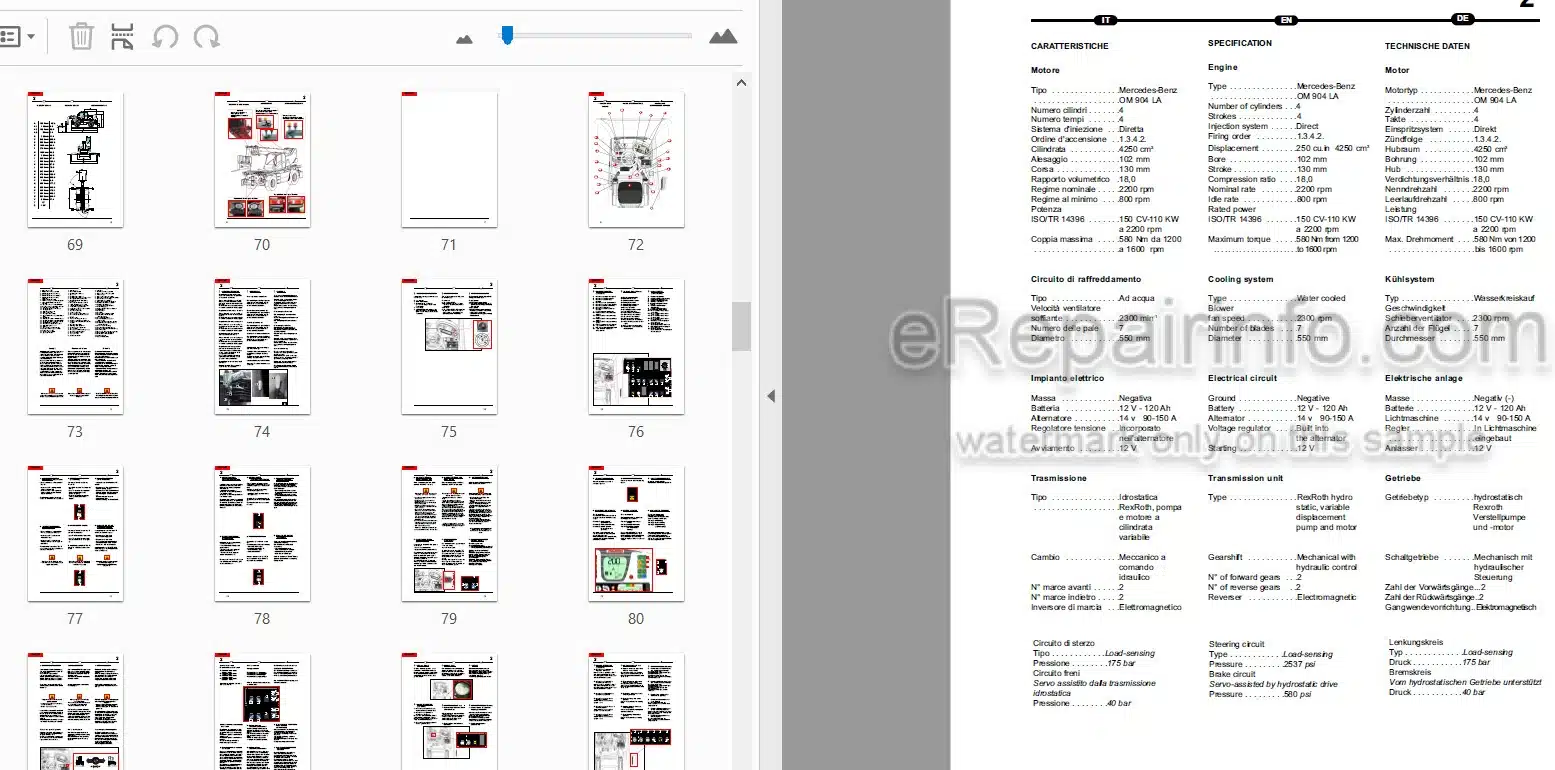 Photo 3 - Manitou MRT2150 E3 Privilege Operators Manual Telescopic Handler