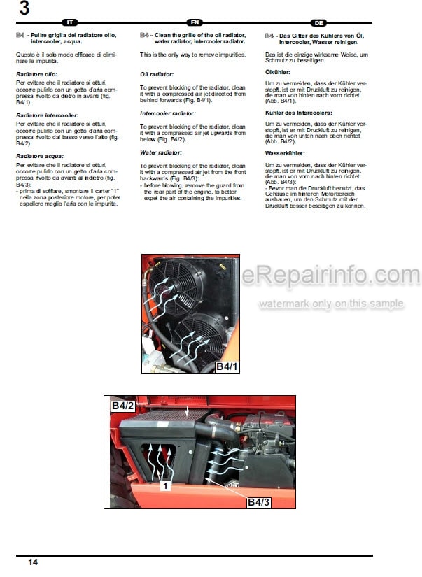 Photo 7 - Manitou MRT1850 MRT2150 MRT2540 Privilege Operators Manual Telescopic Handler -413079