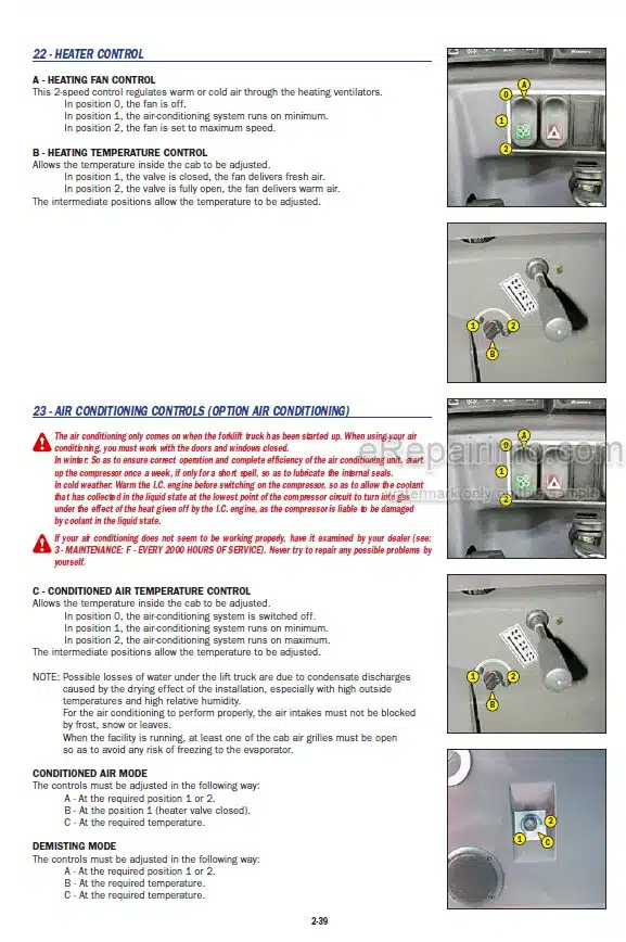 Photo 5 - Manitou MT-X1235S MT-X1740SL MT-X1440 SL T Serie 3 4-E3 Operator's Manual Telescopic Handler