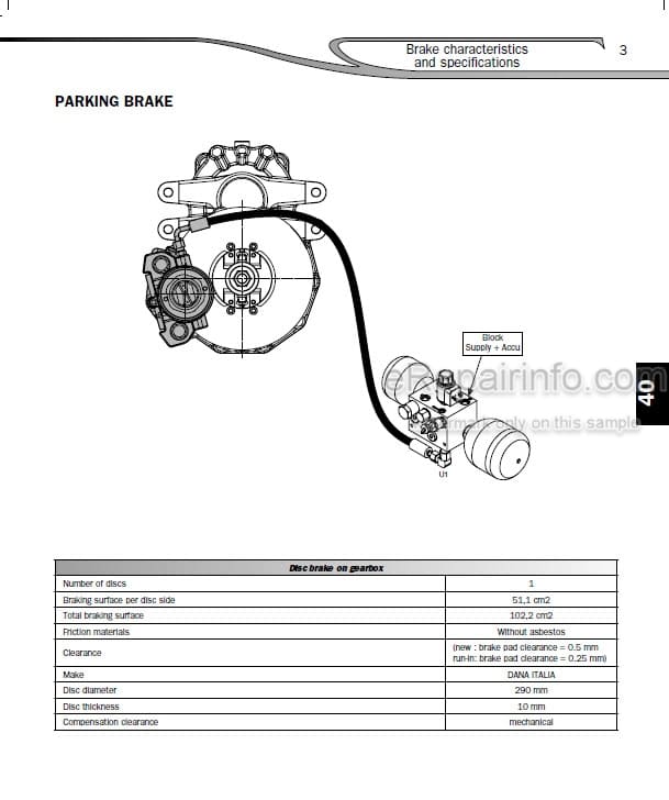 Photo 3 - Manitou MT1440H MT1440HA MT1840H MT1840HA Privilege Repair Manual Telescopic Handler