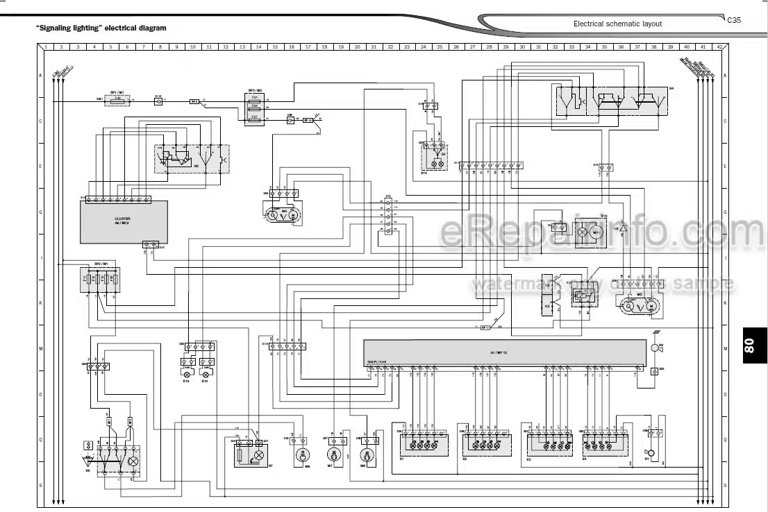 Photo 3 - Manitou MT1440H MT1840H MT1440HA MT1840HA E3 Repair Manual Telescopic Handler