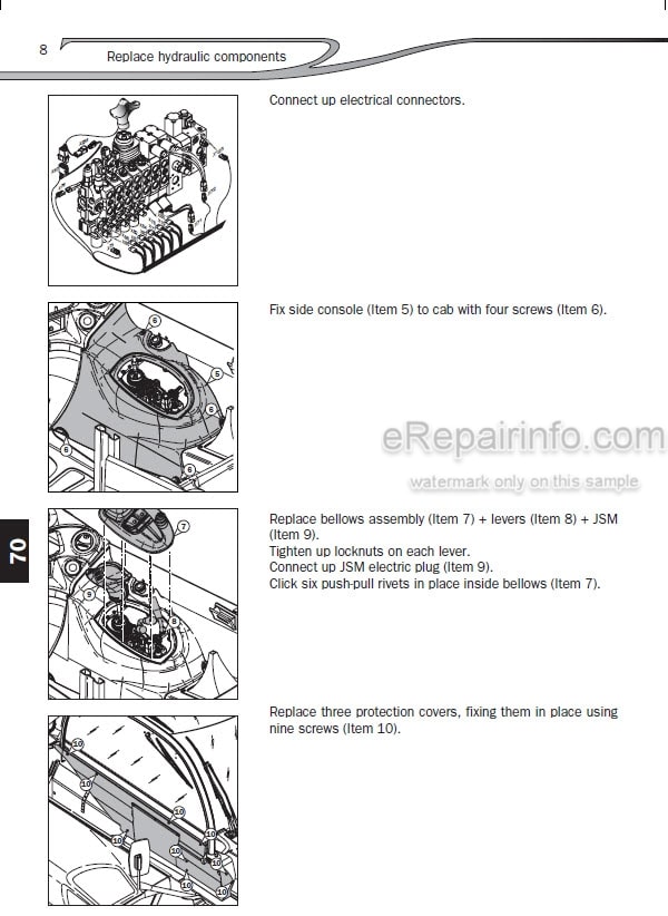 Photo 7 - Manitou MLT731 Turbo A SD E3 Parts Catalog Telescopic Handler