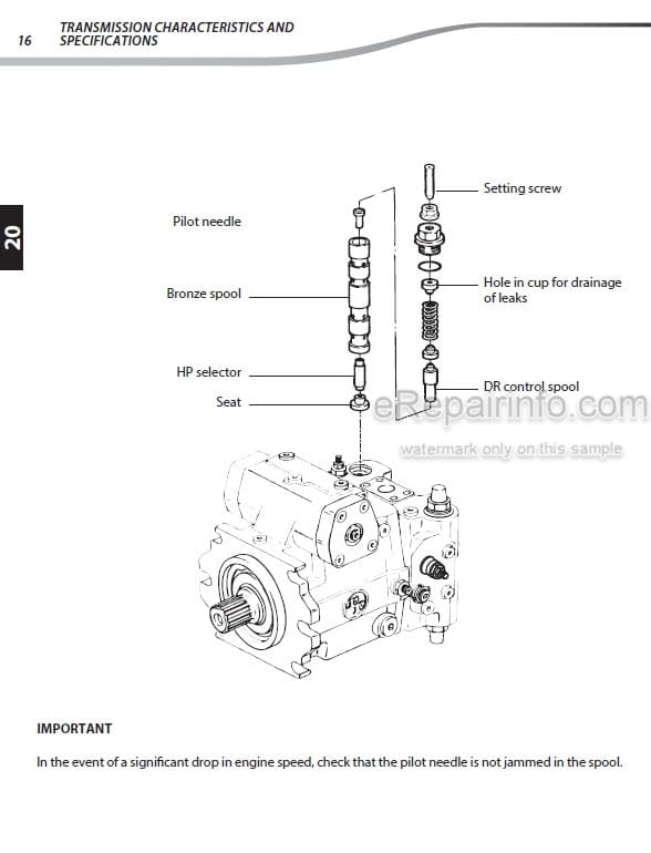 Photo 3 - Manitou MT1440H MT1840H MT1440HA MT1840HA ST3B Repair Manual Telescopic Handler