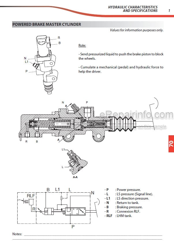 Photo 3 - Manitou MT1440 MT1840 MT1440A MT1840A ST3B Repair Manual Telescopic Handler