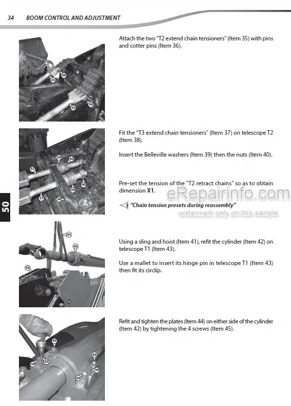 Photo 1 - Manitou MT1440 МТ-Х1440 MT1840 МТ-Х1840 MT1440А  МТ-Х1440А МТ1840А МТ-Х1840А Repair Manual Telescopic Handler