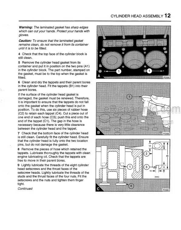 Photo 6 - Manitou MT523 MLT523 Turbo Serie A Repair Manual Telescopic Handler