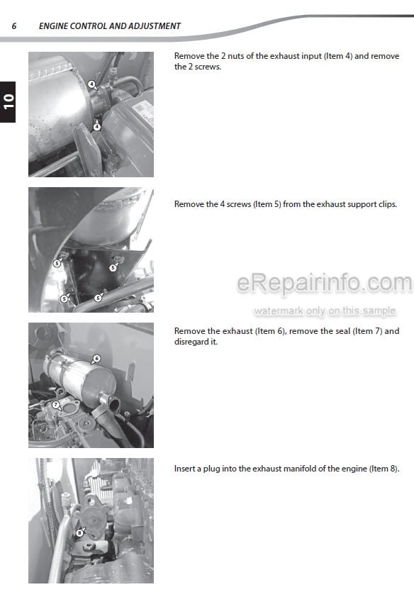 Photo 1 - Manitou MT625H Easy 49K ST3A S1 Repair Manual Telescopic Handler